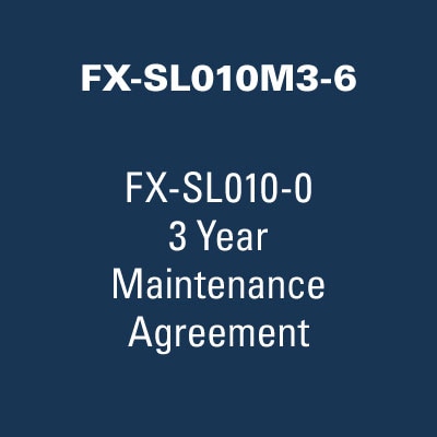 FX-SL010M3-6 | FX SRV 10 SM 3 YR UPGR; FX SERVER 10 UPGRADE SOFTWARE MAINTENANCE 3 YEAR