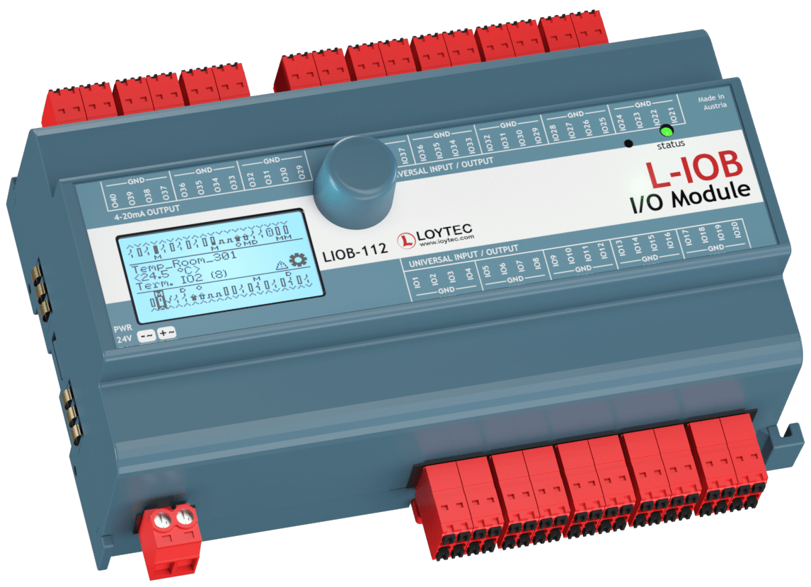 LIOB-112 | LIOB-112, I/O Module, 40 x universal I/O (IO), 12x 4-20mA output