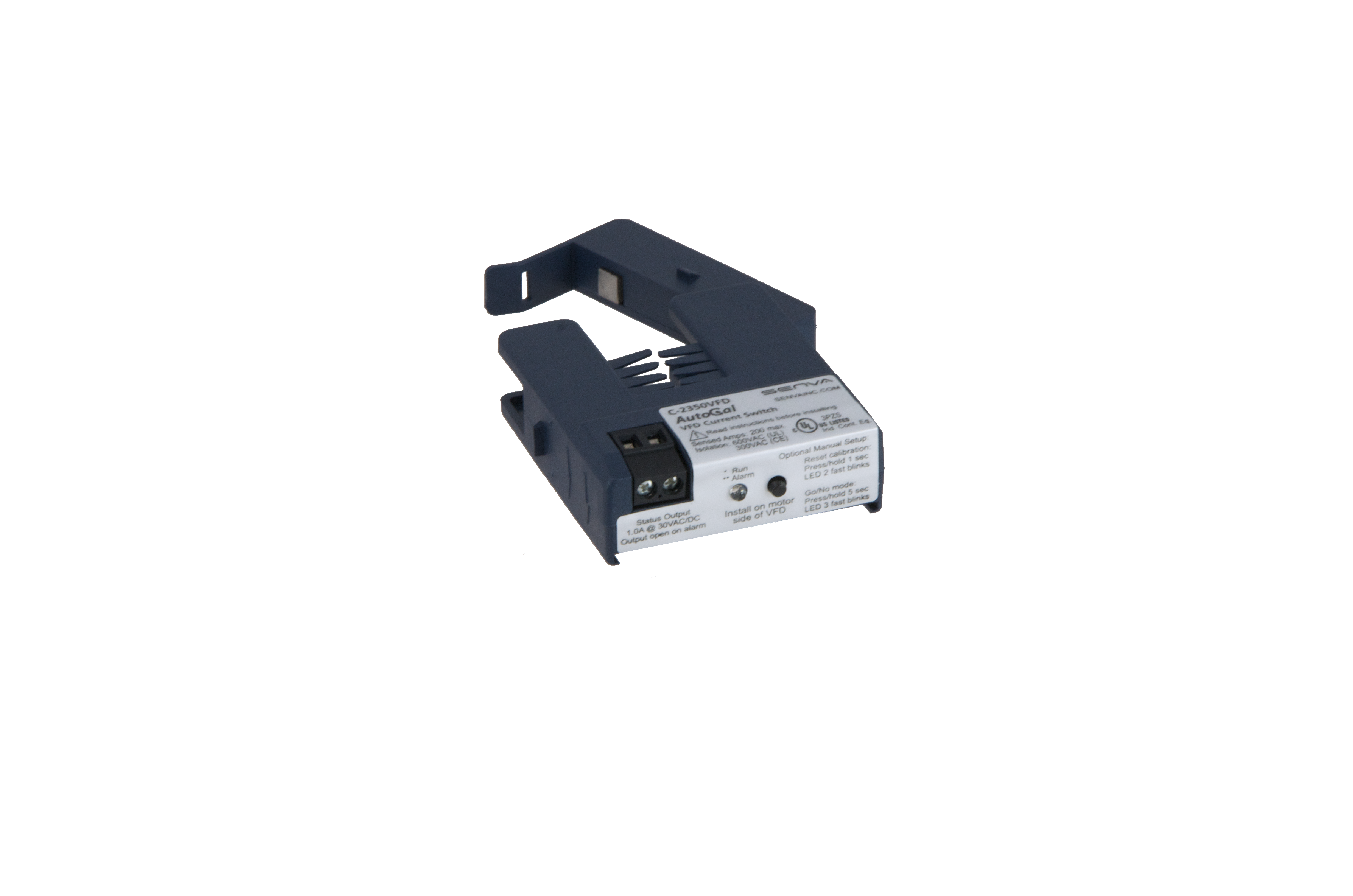 C-2350VFD | CURRENT SWITCH AUTOSET VFD SPLIT-CORE 3.5-135A RANGE