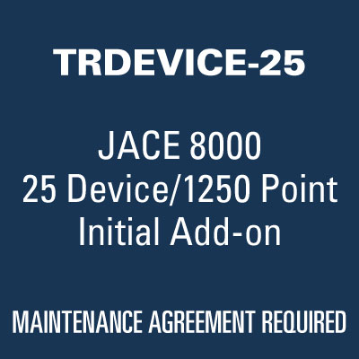 TRDEVICE-25 | JACE 8000/9000 25 DEVICE CAPACITY