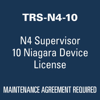 TRS-N4-10 | N4 SPRVSR WITH 10 NIAGARA NETW ORK CONN.