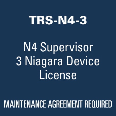 TRS-N4-3 | N4 SPRVSR WITH 3 NIAGARA NETWO RK CONN.