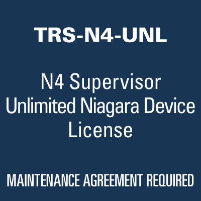 TRS-N4-UNL | Supervisor with Unlimited Niagara network connections.
