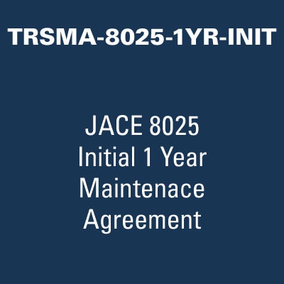 TRSMA-8025-1YR-INIT | JACE 8025 - INITIAL 18 MO MAIN T REQD